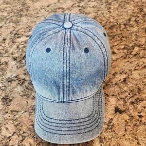 Blue Denim Baseball‎ Cap